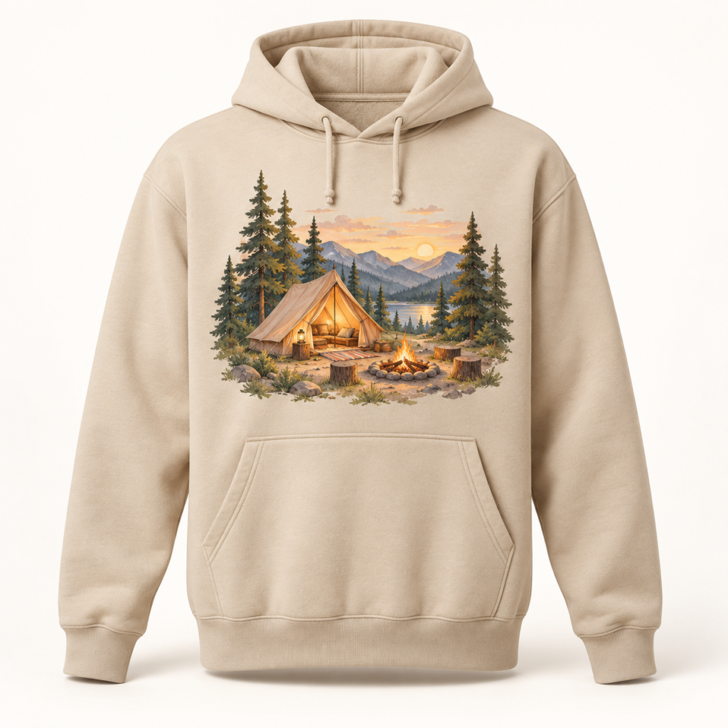 Family Camping Hoodie