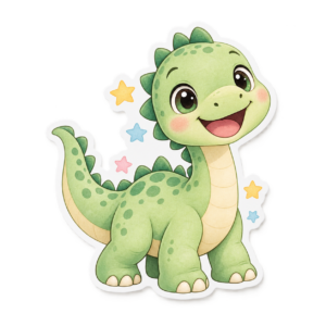 Baby Dino Sticker