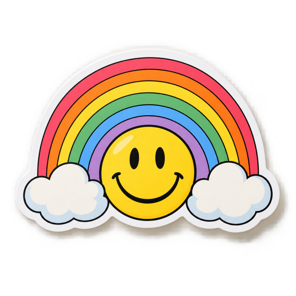 Happy Kid Sticker